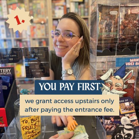 House rule 1: You pay first