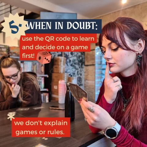 House rule 5: Learn the game before starting